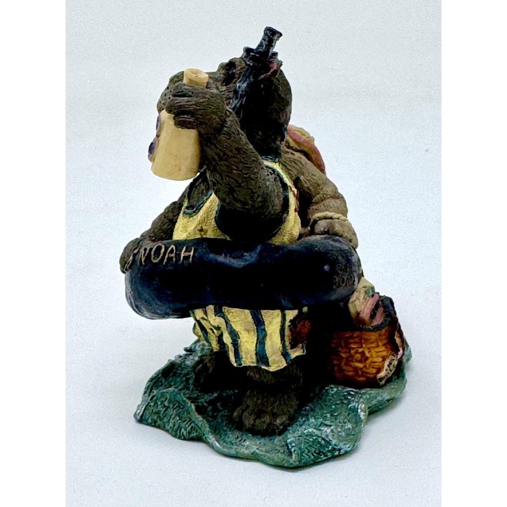Boyds Bears Hippolita & Hugo D. Nile Noah's Ark Series 3 #2436 Bearstone Figurin - Picture 6 of 13